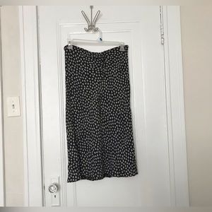 Madewell Drawstring midi skirt